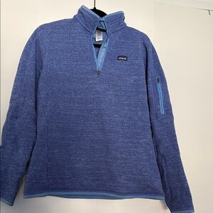 Patagonia Blue Quarter Zip